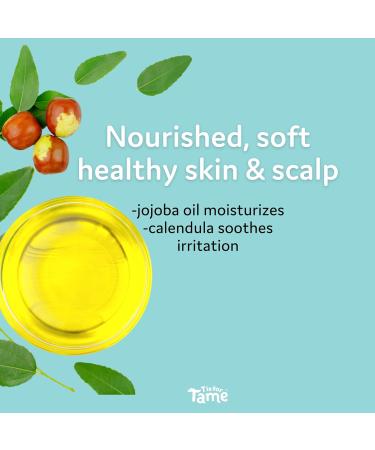 T is for Tame - Natural Baby Exfoliant & Nourishing Balm for Cradle Cap Dry Scalp & Skin | Plant-Based Hydration with Jojoba & Calendula | Made in USA - Buy Online on GoSupps.com