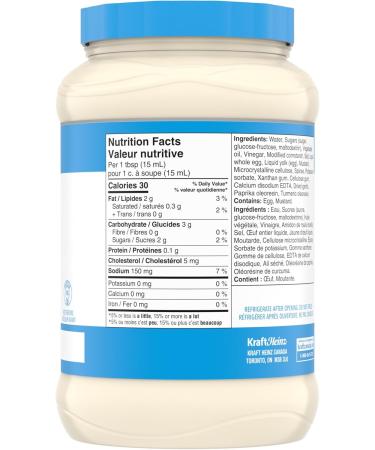 Miracle Whip Original Spread Calorie Wise 1.5 l (Pack of 1) Calorie Wise - Buy Online on GoSupps.com