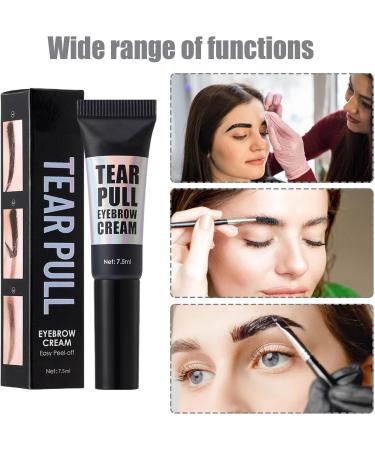  Xinhuju Eyebrow gel peel-off tinted eyebrow gel quick-drying and long-lasting | Waterproof and sweatproof eyebrow gel to create full and voluminous brows - Buy Online on GoSupps.com