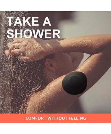 Carbou Freestyle Adhesive Patches 25 PCS - Waterproof Sensor Covers for Libre Enlite Guardian - Breathable, Pre-Cut, Long Lasting (Black) - Buy Online on GoSupps.com