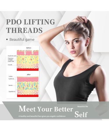 PDO Mono Threads for Face & Body - Korean PDO Thread Lift (100PCS-30G*12MM) - International Shipping Available - Buy Online on GoSupps.com