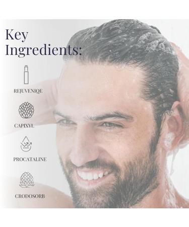 MONAT for Men 2-in-1 Shampoo & Conditioner - Natural Hair Regrowth - 237 mL/8.0 fl oz - Buy Online on GoSupps.com