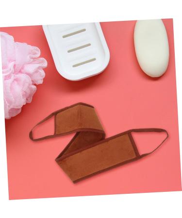  TOVINANNA Strip Pull Back Adults for Washable Women Lotion Apply Cream Body Self-Tanning Back Applicator Body Scrub Plush Brown - Buy Online on GoSupps.com
