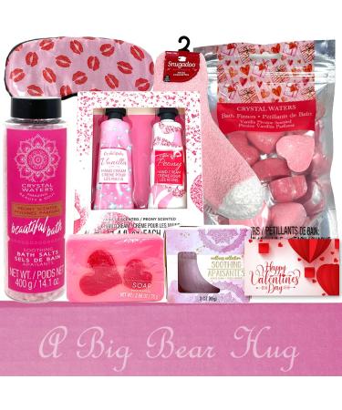 Mothers Day Spa Gift | Gift Baskets for Women Unique Gifts for Women Best Friend Get Well Soon Gift Basket Birthday Anniversary For Her Mom Sister Friend Teacher Nurses appreciation week Pink