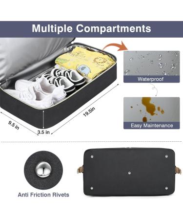 Multi-Functional Large Mom Bag Set - 7 Pieces Baby Wrap Bag with Diaper Pad Pacifier Bag & Organizer - Ideal for Travel & Delivery (Black) - Buy Online on GoSupps.com