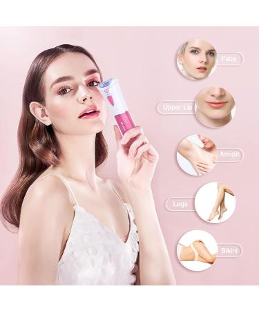 Cordless Facial Epilator for Women - Electric Hair Removal Tool with LED Light and Bikini Trimmer - Ghse02 - Buy Online on GoSupps.com