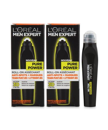 Men Expert by L'Oreal Paris Pure Power Targeting Roll On Anti Spot 10ml