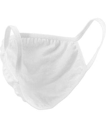 Buy Evoni Women's 3-Pack Fabric Masks - M Size White Cotton with Filter - International Shipping - Buy Online on GoSupps.com