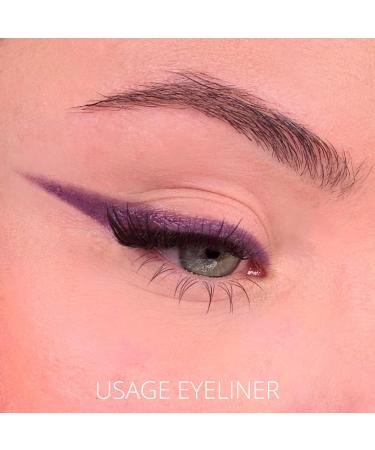 ALL TIGERS - Vegan Eyeshadow - Highly Pigmented - Natural Ingredients - Plum Shade "See the bright side" 308 - 3 in 1 Eye Pencil - Long Lasting - Cruelty-free - Buy Online on GoSupps.com