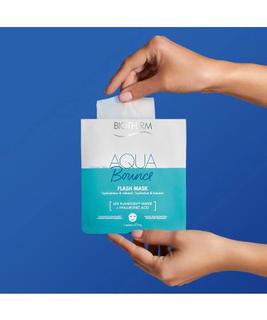 Biotherm Aqua Super Mask - Moisturizing Cloth Mask with Life Plankton & Hyaluronic Acid for Hydrated Skin | 31g - Buy Online on GoSupps.com