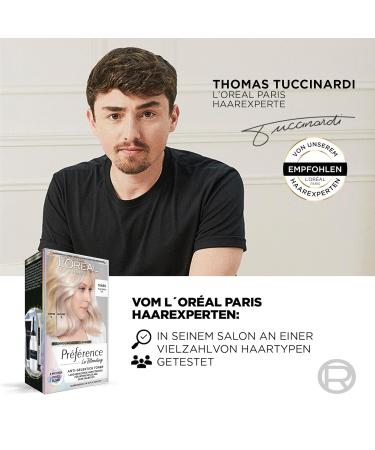 L'Or al Paris Pr f rence Le Blonding Hair Toner - Anti-Yellow Tint for Cool Blonde & Intense Shine | Ammonia-Free Platinum Ice - Buy Online on GoSupps.com
