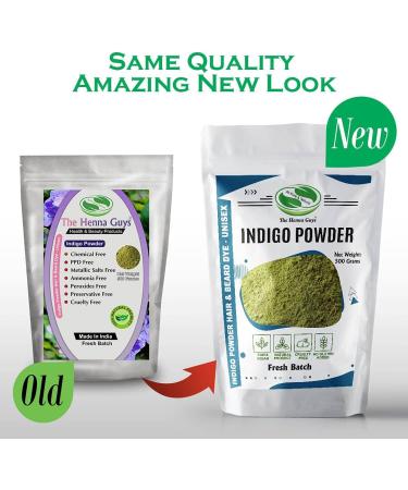 Indigo Hair Dye Powder - 500g Blue | The Henna Guys - Buy Online on GoSupps.com