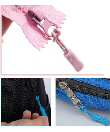 Buy Shullin 50-Piece Nylon Zipper Pulls - Colorful Zipper Extensions for Backpacks Luggage & Handbags - 10 Vibrant Colors Available - Buy Online on GoSupps.com