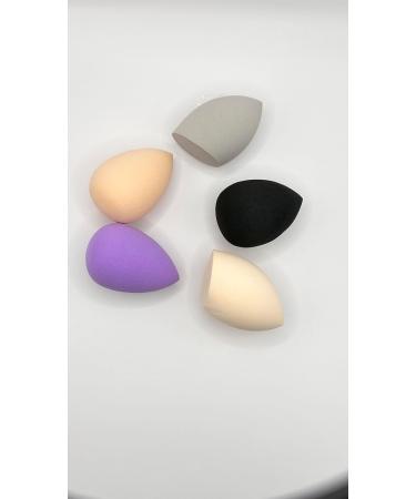 MACCC Miracle Complexion Sponge | Latex-Free Makeup Blending Sponge for Light to Medium Coverage | Achieve Natural Dewy Makeup - 5 Pack - Buy Online on GoSupps.com