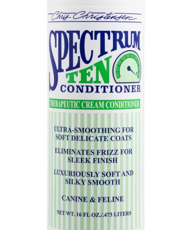Chris Christensen Spectrum Ten Conditioner - Professional Soft & Smooth Dog Grooming | 473ml - International Shipping Available - Buy Online on GoSupps.com