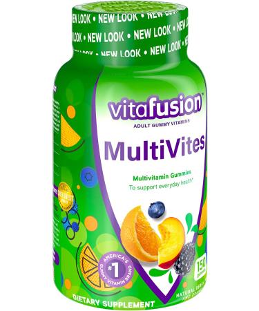 Vitafusion MultiVites Gummy Vitamins 150ct - Pack of 1 | 150 Count - Buy Online on GoSupps.com