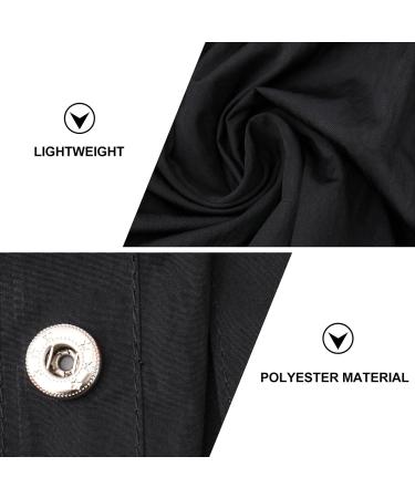 Buy Salon Smock Long Sleeve Hairdressing Cape - Black - Ideal for Stylists Dog Grooming & Spas - International Shipping Available - Buy Online on GoSupps.com