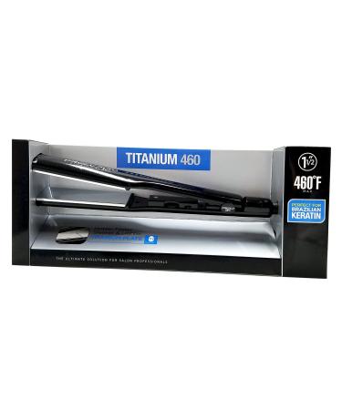 Kiss red 1.5" titanium flat iron 1 Count