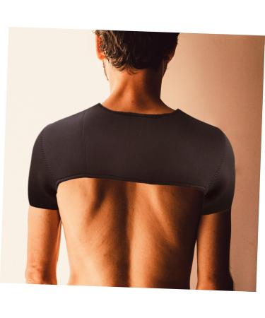 NOLITOY Warm Shoulder Strap Protector - Rotator Cuff Brace & Shoulder Support - Black Stabilizer for Injury Relief & Comfort - Buy Online on GoSupps.com