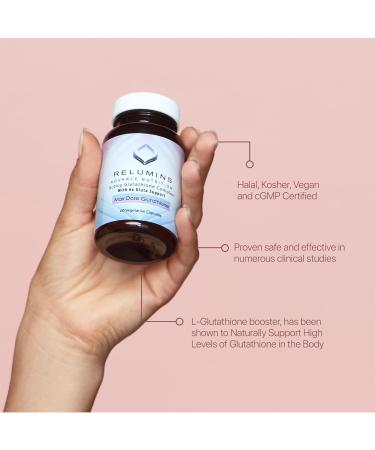 Relumins Advance White Active Glutathione Complex - 3 Bottles Oral Lightening Capsules for Skin Brightening & Rejuvenation - 60 Capsules Each - Buy Online on GoSupps.com