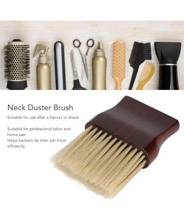 Barber Neck Duster Brush for Hair Cutting Professional Neck Cleaning Brush with Solid Wood Handle and Soft Bristles Flat Shape Barber Brush for Cleaning Broken Hair Left on Neck Clothes - Buy Online on GoSupps.com