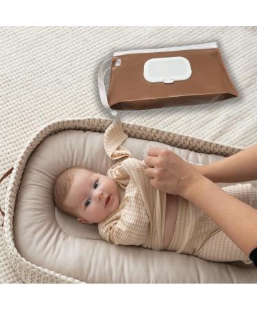 Wipe Dispenser 3-Pack Portable Refillable Wipes Dispenser Reusable Travel Baby Wipe Container Waterproof and Dustproof - Buy Online on GoSupps.com