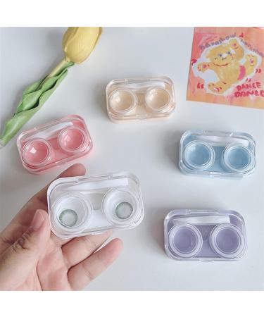 Infeksiya Red Contact Lens Case - Cosmetic Travel Kit for Eyes | Durable & Stylish Lens Container - Buy Online on GoSupps.com