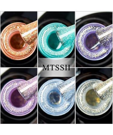 8ml Glitter UV Gel Nail Polish Glitter Shiny Soak Off UV Gel Varnish Colorful Nail Gel Polish DIY Nail Art Polish - (Color: HHQ08089 Style A) Hhq08089 / Style a - Buy Online on GoSupps.com