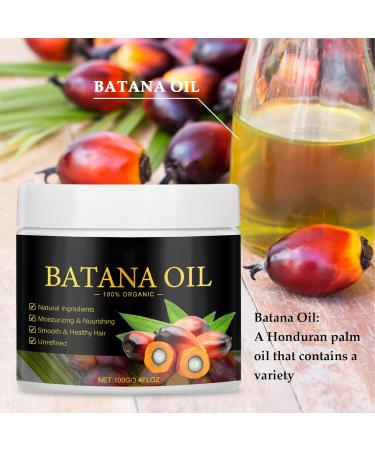 Batana Oil Hair Conditioning Mask - 100% Natural & Organic 120ml | Promote Hair Growth & Repair Damaged Hair for Men & Women - Buy Online on GoSupps.com