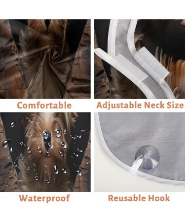 Love Tree Hole Dog Beard Bib Apron - Beard Hair Catcher for Men | Perfect Gift for Dad & Husband - Father's Day Anniversary Christmas - With 2 Suction Cups - Buy Online on GoSupps.com