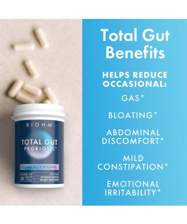 BIOHM Total Probiotic for Women Bundle 30 Billion CFU Probiotics for Women s Balanced Natural Digestive Enzymes Clinically Studied Non-GMO 30 Servings Each Bundle: Total & Women's Probiotic 60ct - Buy Online on GoSupps.com