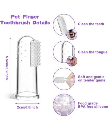 BOZILY HICC Groom! Pet Clean Teeth Spray + Finger Brush | Dental Care Spray for Dogs & Cats | Targets Tartar & Plaque | Eliminates Bad Breath | 50ml (2Pcs) - Buy Online on GoSupps.com