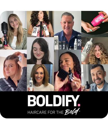 Boldify Hair Powder for Thinning Hair - Invisible Hazel Brown Covers Hair Loss in 15 Sec 28g (Large Bottle) - Natural Solution for Men & Women - Buy Online on GoSupps.com