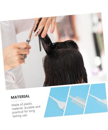 DOITOOL Set Hair Dye Combs Hair Color Brush Highlight Kit Hair Color Kit T Tool Kits Hair Coloring Bowl Hairdressing Comb Hair Coloring Comb Suite Tool Kit Six Piece Suit Baking Oil White 23 6.5 0.5CM White - Buy Online on GoSupps.com