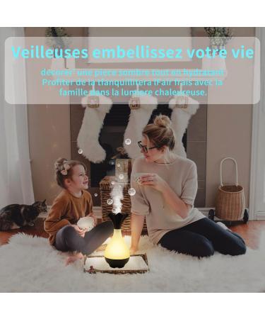Portable Ultrasound Essential Oil Diffuser | Cool Fog Humidifier with LED Night Light & Auto Shutdown - Perfect for Bedroom & Home Office - Buy Online on GoSupps.com