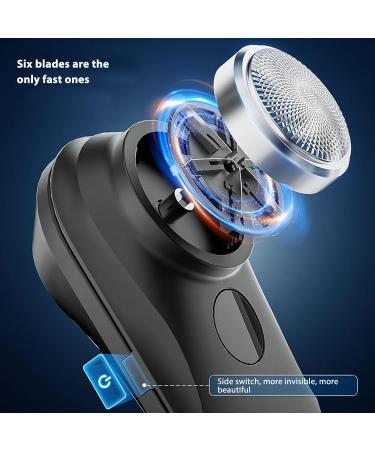 Electric Beard Clipper - Mini Pocket Size Shaver with Digital Display for Men | USB Rechargeable Clipper - Buy Online on GoSupps.com