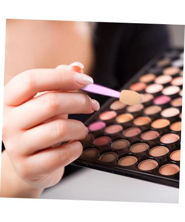 Hemoton 750 Pcs 5 Boxes Double Ended Eyeshadow Brush Eyeshadow Sponge Sponges Makeup Plastic - Buy Online on GoSupps.com