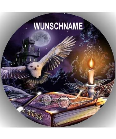 Fondant cake topper cake image birthday compatible with H_arry P_otter K49 personalizable with desired name