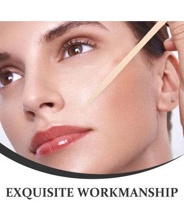 Nolitoy 100 Wood-Wax Applicator Sticks - Hair Removal & Smooth Skin | Eyebrow Lip & Nose Waxing Supplies - International Shipping Available - Buy Online on GoSupps.com