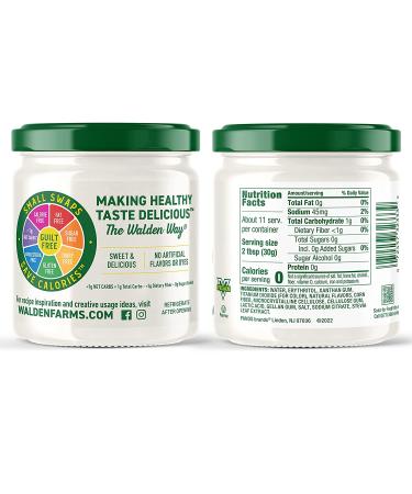 Walden Farms Marshmallow Dip 12 oz - Zero Calorie, Sugar-Free Delicacy - Buy Online on GoSupps.com