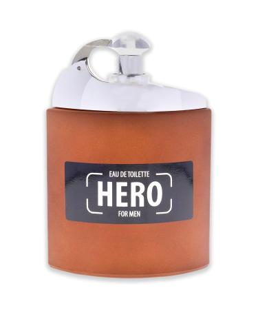 New Brand Hero 3.3 oz Eau de Toilette | Fragrance for Men (Pack of 2) 3.3 Ounce (Pack of 2) - Buy Online on GoSupps.com