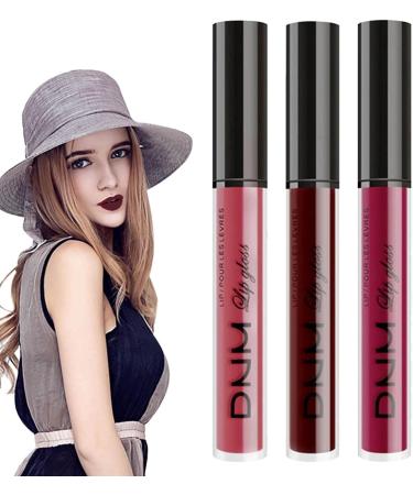  Tsuchiya Tsuchiya 3 Matte Lipsticks - Liquid Lip Gloss - Matte Lip Gloss - Lip Gloss - Waterproof and Long-Lasting Lip Gloss - Lightweight Lip Gloss for a Shiny Shine - Buy Online on GoSupps.com