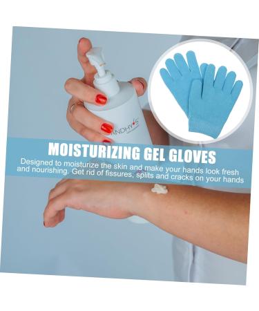 DOITOOL 1 Pair Moisturizing Gel Gloves Dryness Repair Gloves Cotton Overnight Grooming Glove Moisturizing Hand Gloves Spa Gloves Elastic Gloves Cotton Miss Essential Oil - Buy Online on GoSupps.com