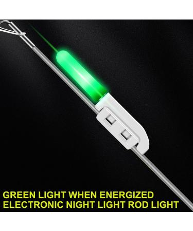 Molbory 8-Piece LED Fishing Lights Set - Bright Bite Indicator Rod Tips for Night Fishing | Sea Fishing Essential - Buy Online on GoSupps.com