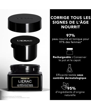 Lierac Premium The Voluptuous Cream Recharge 50ml - Buy Online on GoSupps.com
