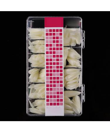 Jalzdieod 500Pc Coffin Nails Fake Nail Tips Full Cover Manicure Design Acrylic Nails for Women (Long) - Buy Online on GoSupps.com