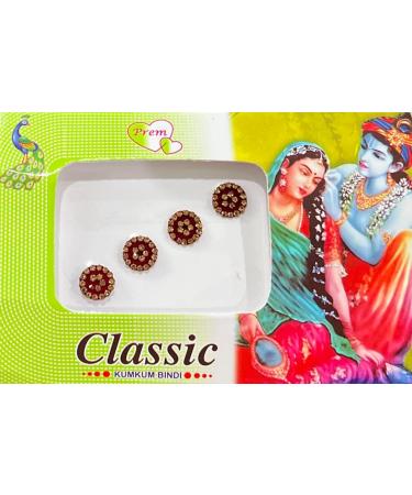Shop Viviraa 8-Pack Colorful Indian Bindis | Bollywood Face Jewels & Forehead Stickers for Kids Girls & Women - Adhesive Body Jewelry - Buy Online on GoSupps.com