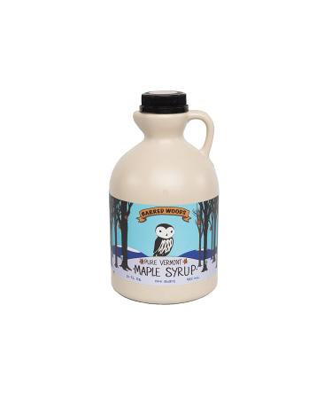 Barred Woods Dark Robust Maple Syrup - 1 Quart Plastic Jug - Buy Online on GoSupps.com