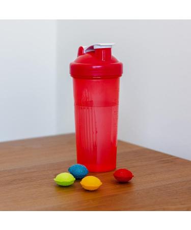Reusable Water Bottle Cleaning Balls - Travel-Friendly Bottle Brush Cleaner for Babies - Buy Online on GoSupps.com