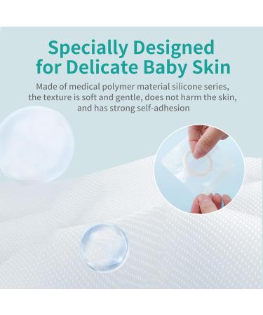 Baby Belly Navel Patches Belly Button Shaper with Cotton Pads Waterproof Umbilical Patch Infant Essentials Must Haves (14PCS 10 * 10CM) - Buy Online on GoSupps.com